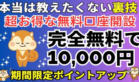 完全無料のポイ活